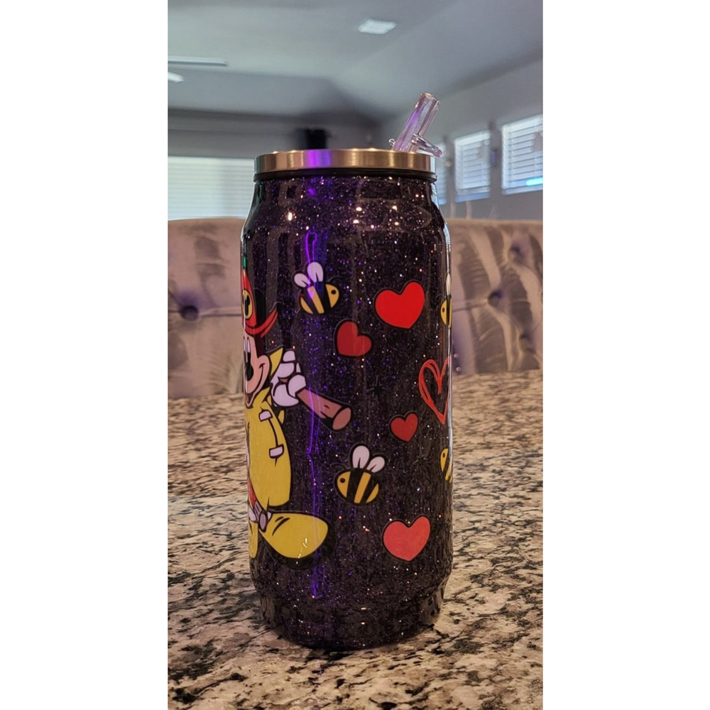 Disney set of two 12oz soda can tumblers - Picture 10 of 12